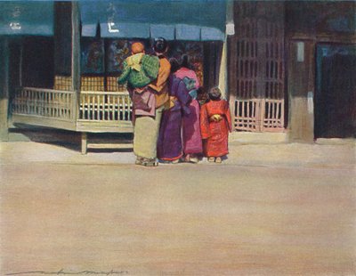 Un gruppo familiare da Mortimer L Menpes