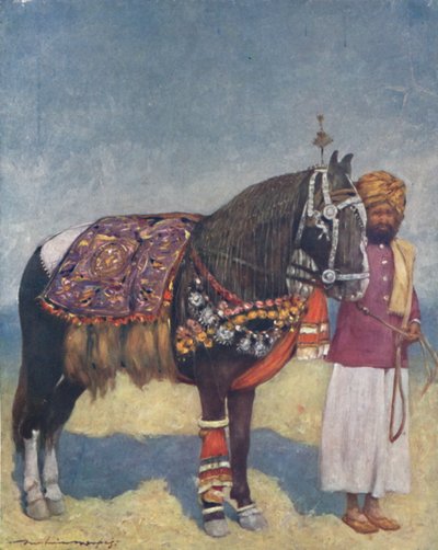 Un cavallo di Jodhpur da Mortimer L Menpes