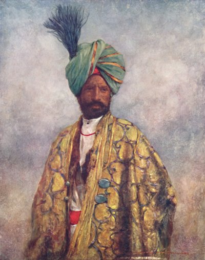 Un soldato del Kashmir, 1903 da Mortimer L Menpes
