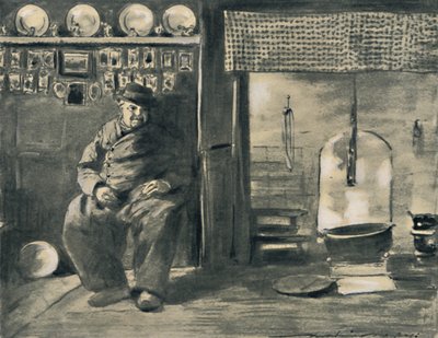 Un interno provinciale, 1903 da Mortimer L Menpes