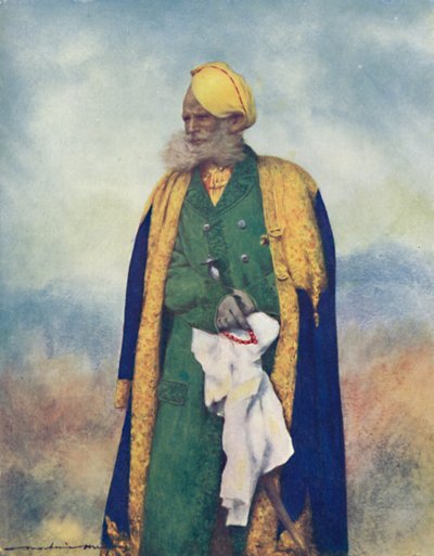Un Rajput di Rajgarh da Mortimer L Menpes