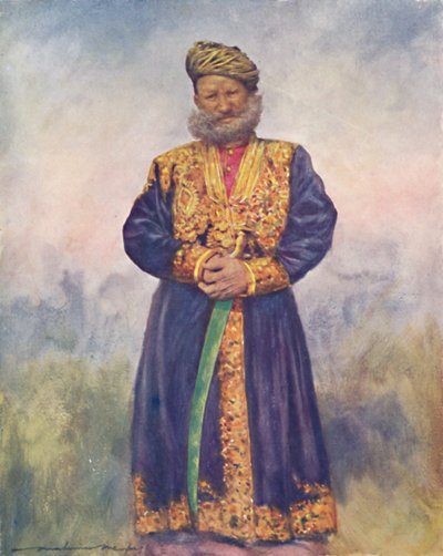 Un Rajput di Rajgarh, 1903 da Mortimer L Menpes