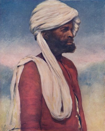 Un servitore di Dhar, 1903 da Mortimer L Menpes