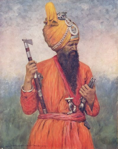 Un Servitore di Jind, 1903 da Mortimer L Menpes