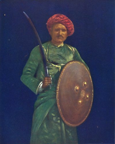 Un servitore di Rajgarh, 1903 da Mortimer L Menpes