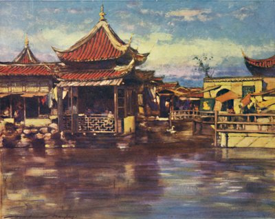 Una casa da tè, Shanghai da Mortimer L Menpes