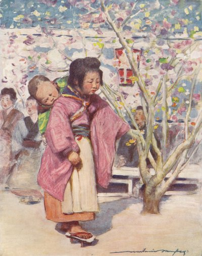 Bambino e bambino, c. 1887, 1901 da Mortimer L Menpes