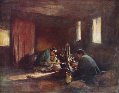 Lavoratori del bronzo, c1887, 1901 da Mortimer L Menpes