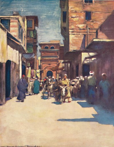 Il Cairo, 1903 da Mortimer L Menpes