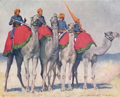 Cammelleria di Alwar, 1903 da Mortimer L Menpes