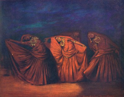 Ragazze Nautch, 1903 da Mortimer L Menpes