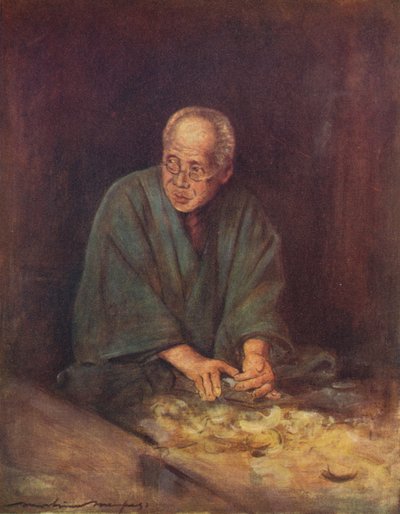 Il falegname da Mortimer L Menpes