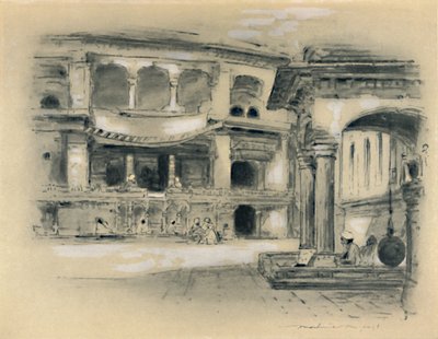 Città di Amritsar da Mortimer L Menpes