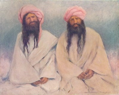 Due capi Baluch, 1903 da Mortimer L Menpes