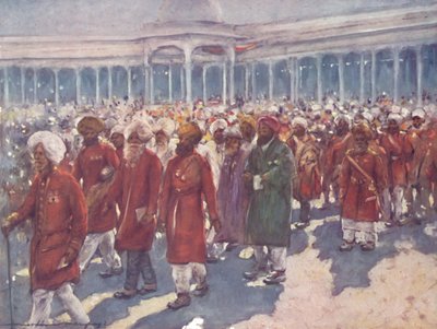 Veterani della rivolta nel grande giorno, 1903 da Mortimer L Menpes