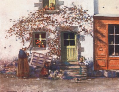 Un cottage a Rochefort-en-Terre da Mortimer Ludington Menpes