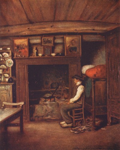 Una cucina di fattoria da Mortimer Ludington Menpes