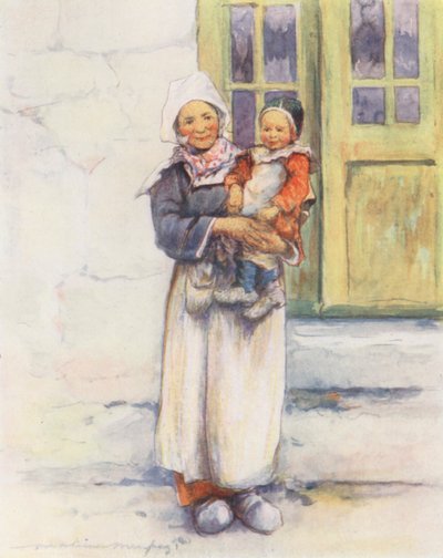Una piccola madre da Mortimer Ludington Menpes