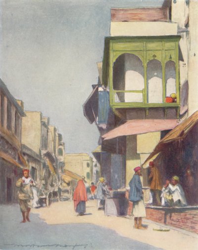 Un vicolo stretto, 1905 da Mortimer Ludington Menpes