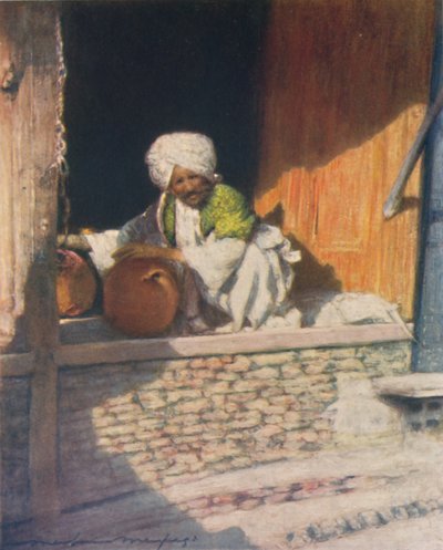 Un vasaio, 1905 da Mortimer Ludington Menpes