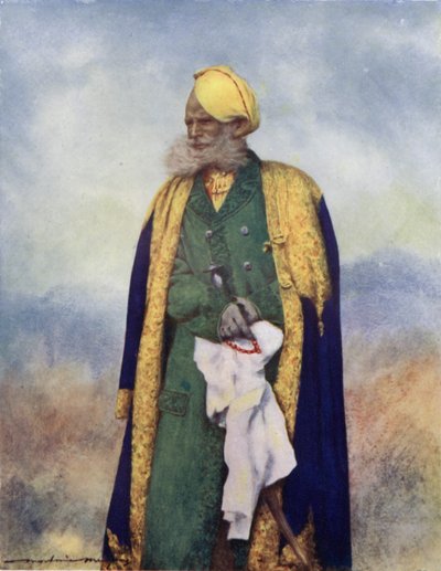Un Rajput di Rajgarh da Mortimer Ludington Menpes