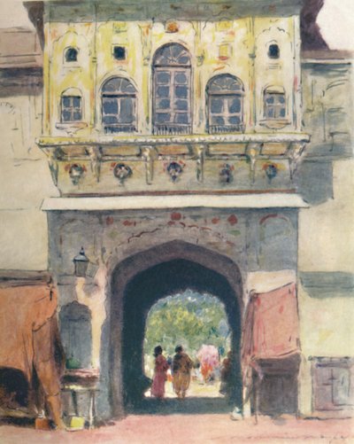 Un palazzo in rovina, 1905 da Mortimer Ludington Menpes