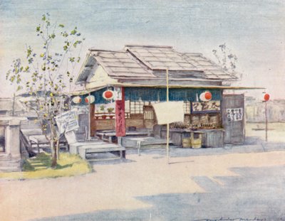 Una casa da tè da Mortimer Ludington Menpes