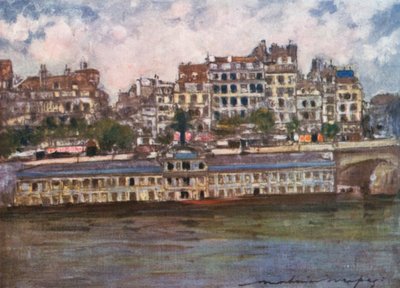 Casa da bagno (Samaritaine) da Mortimer Ludington Menpes