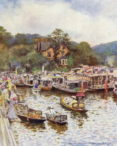Sotto la chiusa di Boulters da Mortimer Ludington Menpes