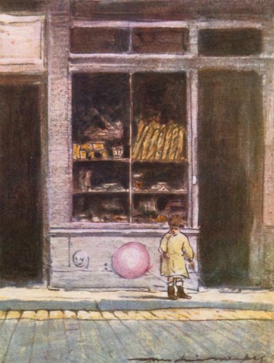 Negozio di pane vicino al mercato centrale da Mortimer Ludington Menpes