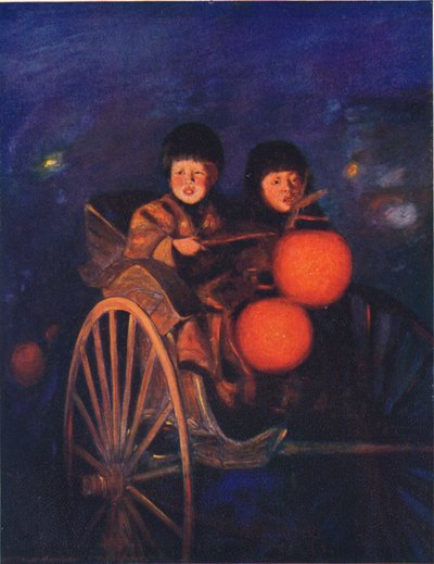 Alla luce delle lanterne, c1887, 1901 da Mortimer Ludington Menpes