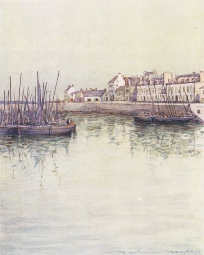 Porto di Concarneau da Mortimer Ludington Menpes