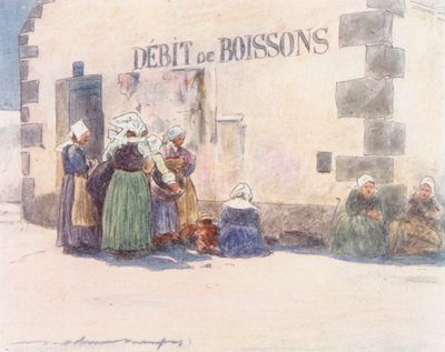 Debito di bevande da Mortimer Ludington Menpes