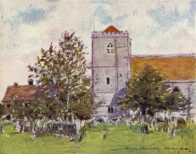 Abbazia di Dorchester da Mortimer Ludington Menpes