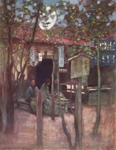 Fiore del tè, c1887 da Mortimer Ludington Menpes