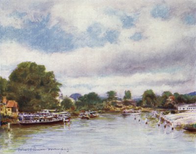 Vista generale di Marlow da Mortimer Ludington Menpes