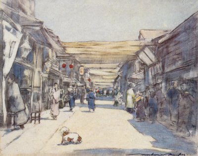 Via del Caprifoglio da Mortimer Ludington Menpes