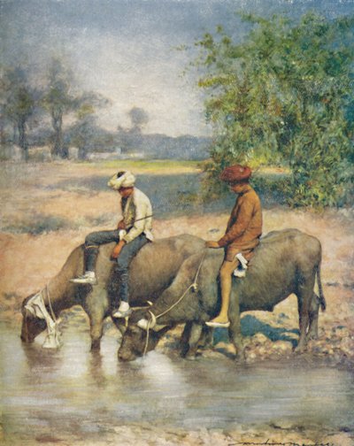 Ore di svago, 1905 da Mortimer Ludington Menpes