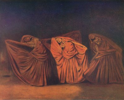 Ragazze Nautch a Delhi, 1905 da Mortimer Ludington Menpes
