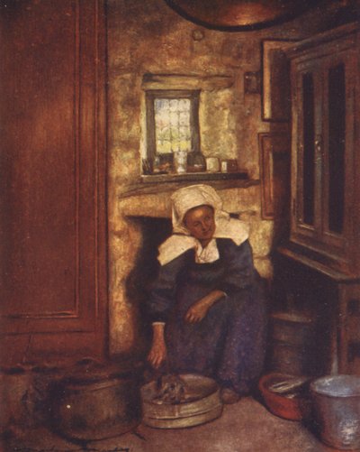 Preparazione del pasto di mezzogiorno da Mortimer Ludington Menpes
