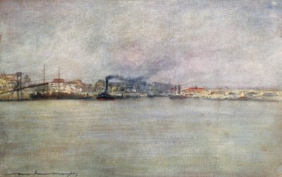 Vaporetti a Charenton da Mortimer Ludington Menpes
