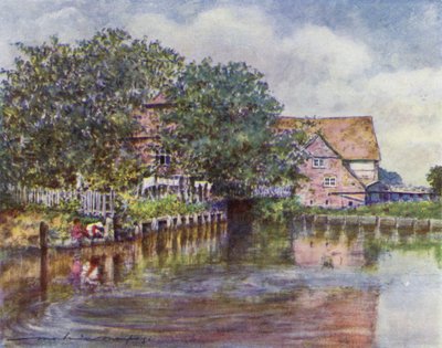 Mulino di Streatley da Mortimer Ludington Menpes