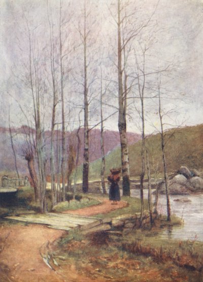 Il ponte, Pont-Aven da Mortimer Ludington Menpes