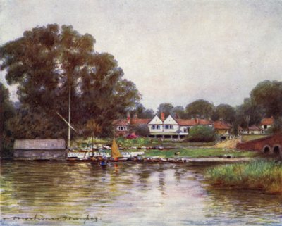 Il giardino delle rose a Sonning da Mortimer Ludington Menpes