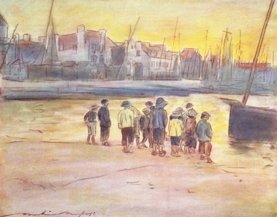 Bambini del mondo: bretoni, a Concarneau da Mortimer Ludington Menpes