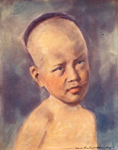 Bambini del mondo: birmano, un bambino da Mortimer Ludington Menpes