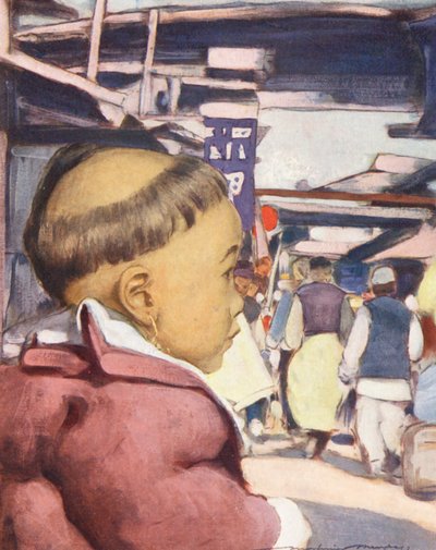 Bambini del mondo: Cinesi, Un bambino di Canton da Mortimer Ludington Menpes