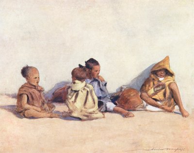 Bambini del mondo: moresco, al gioco da Mortimer Ludington Menpes