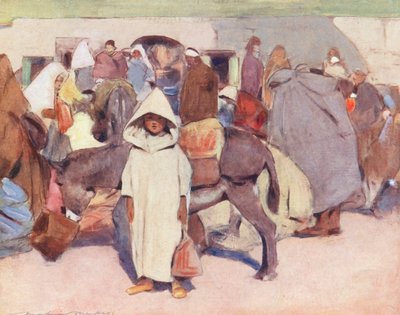 Bambini del Mondo: Moro, A Tangeri da Mortimer Ludington Menpes
