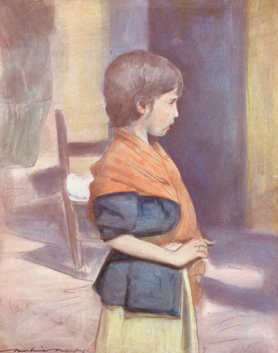 Bambini del mondo: Spagnoli, in un cortile, Siviglia da Mortimer Ludington Menpes